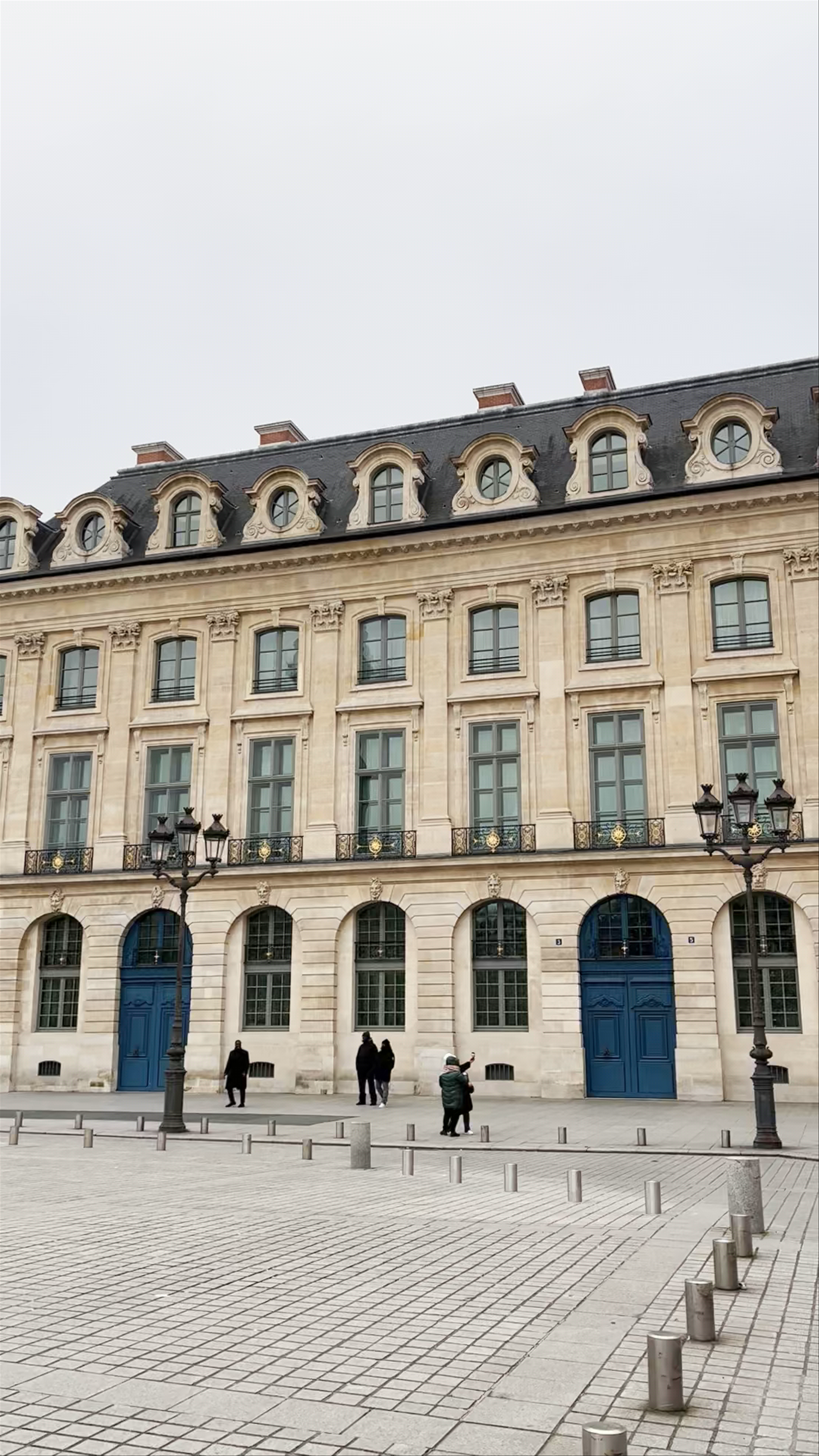 Winter Magic at Place Vendôme, Paris: Historic Elegance and Festive Cheer