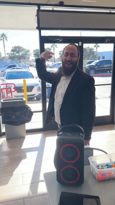 Tikva's Grill - Dancing dreidels stopped by for Hanukkah - Kosher Near Me - Las Vegas, Nevada