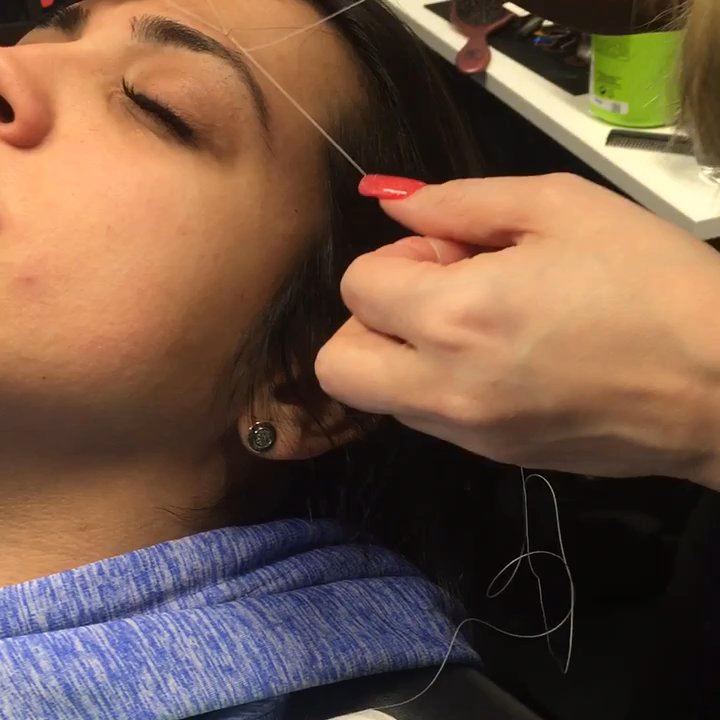 Neda Hair Design - Eyebrow design and threading done by Neda - Hair Stylists Near Me - Gaithersburg, Maryland