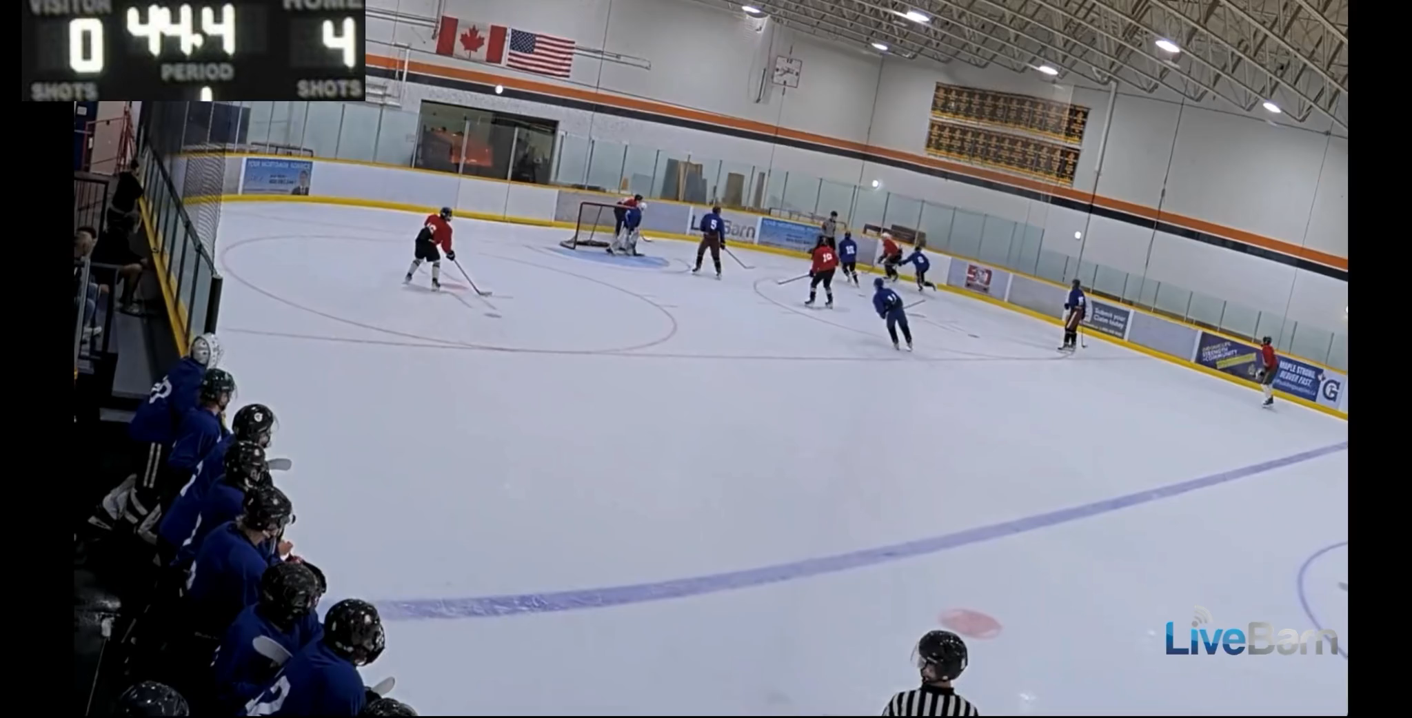 Nanaimo Clippers main camp goal