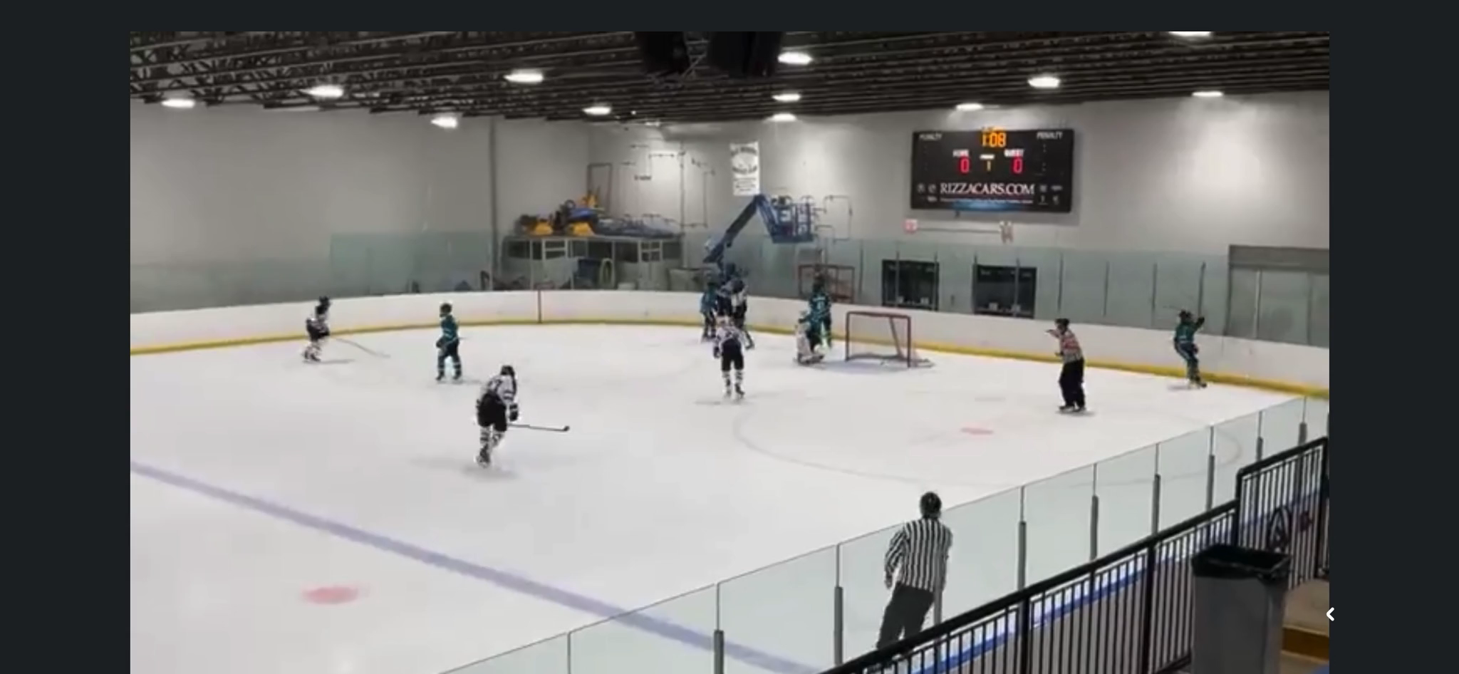 Goal against San Jose Jr. Sharks