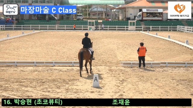 박승현 (초코뷰티) — 제1회 은퇴경주마 품평회 및 승마대회 · 마장마술 C Class