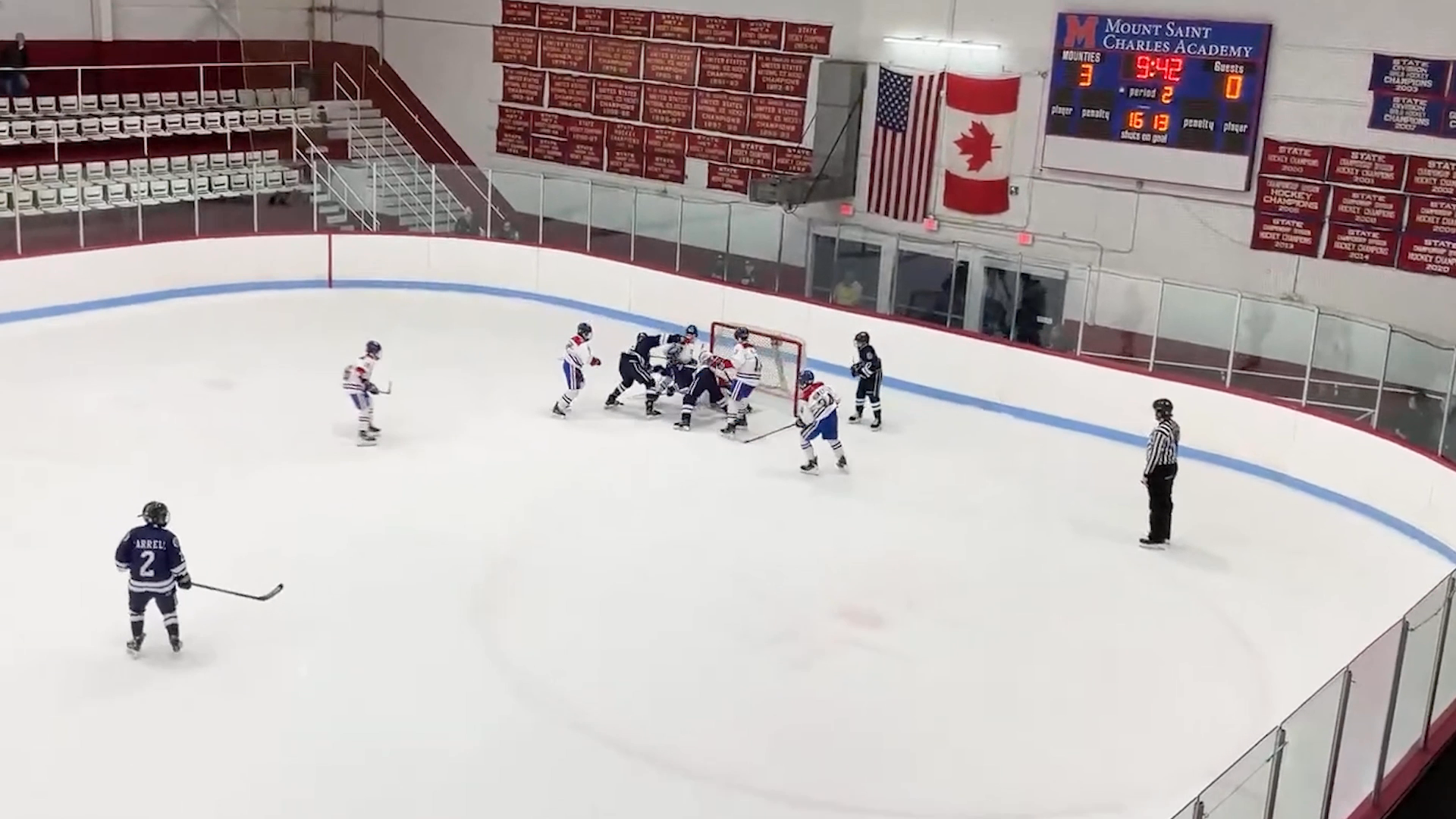 Nolan Walker - 2012 Goalie - Mount vs. Yale Jr Bulldogs - Highlights