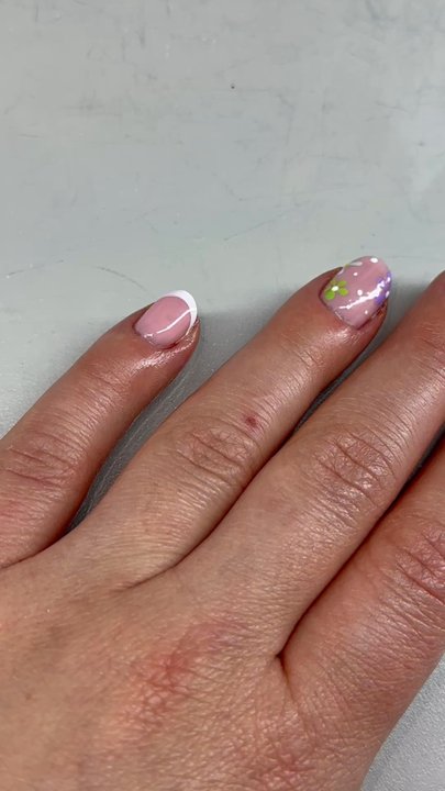 Nails By Jozie - Spring set  i told Jozie to free style - Nail Technicians Near Me