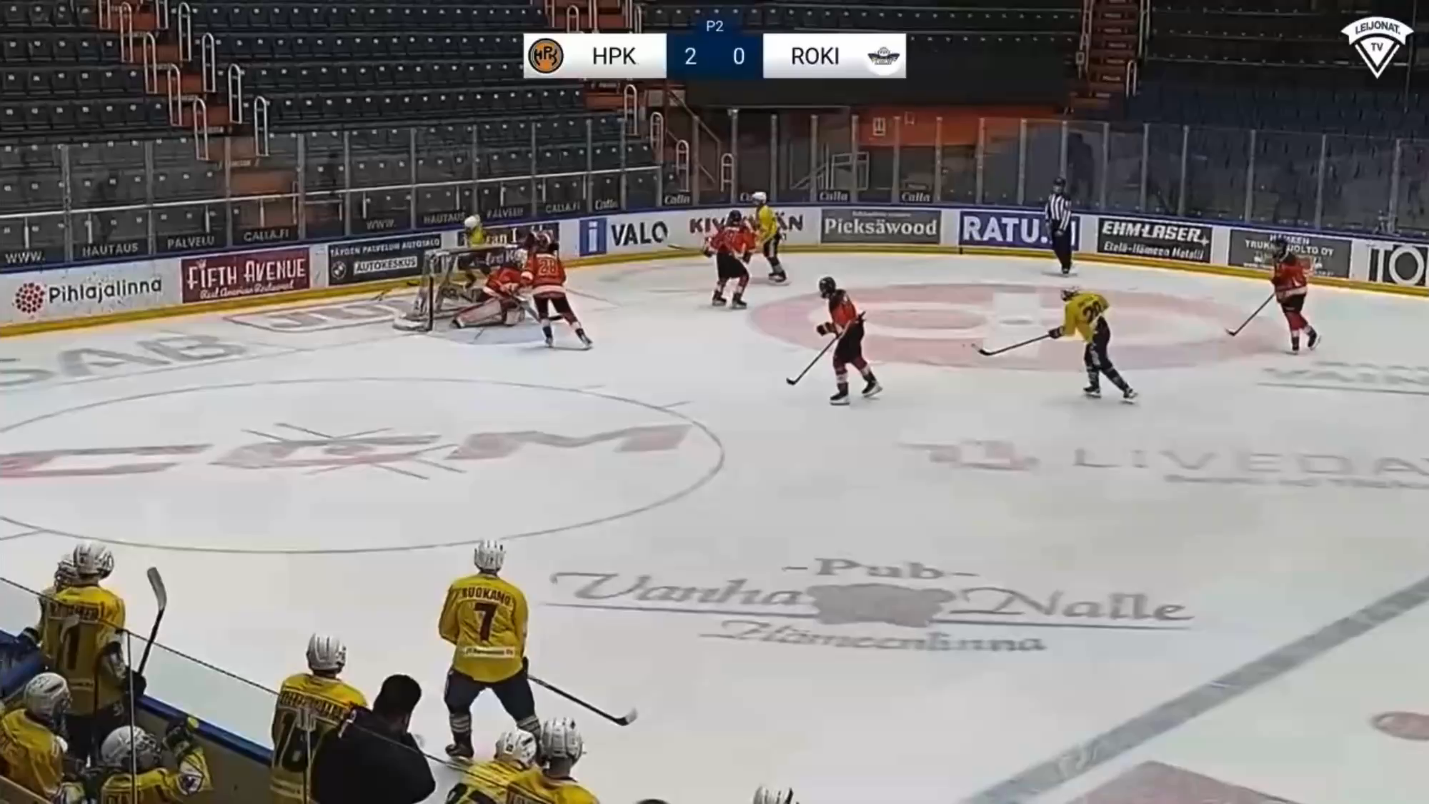Aggressive front net play forcing Penalties