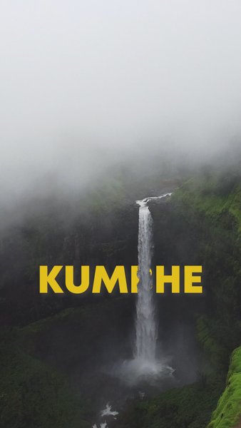 Photo of Kumbhe Waterfall Man