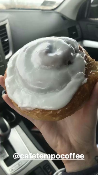 Cafe Tempo Coffee House - This place literally has the best cinnamon rolls. A little on the sweet side but extremely delicious. - Coffee & Tea Near Me - Warwick, Rhode Island
