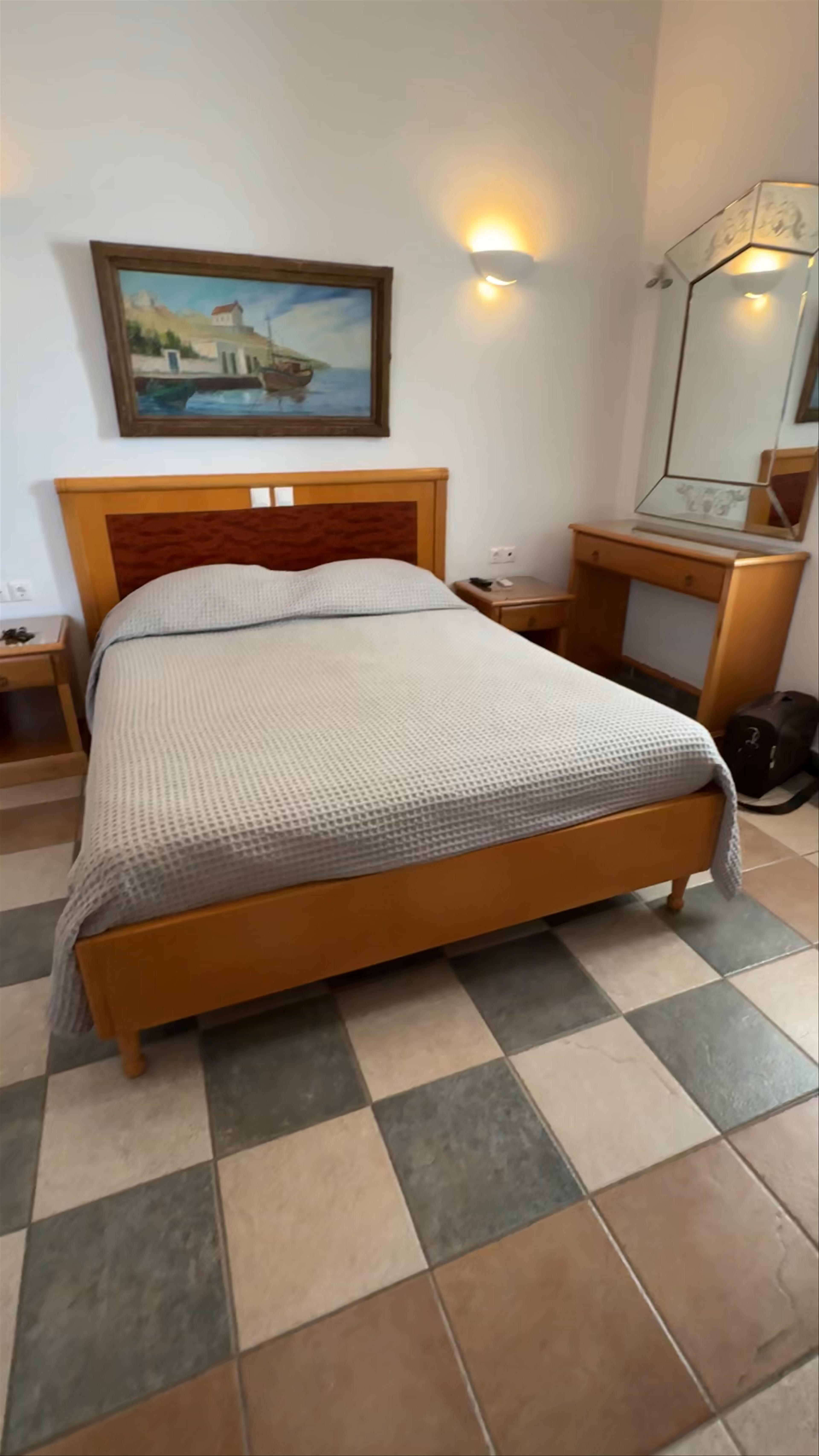Cozy Anatolia Hotel Room Tour in Ano Mera, Mikonos