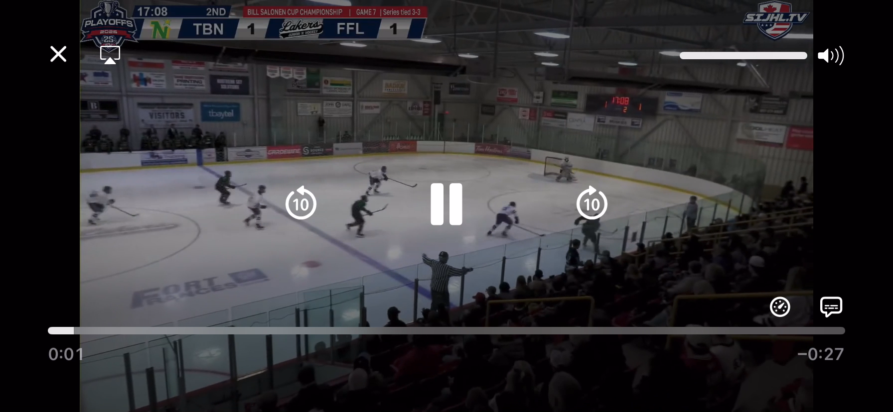 Eric Sheriff’s Go Ahead Goal in Salonen Cup Final Highlights