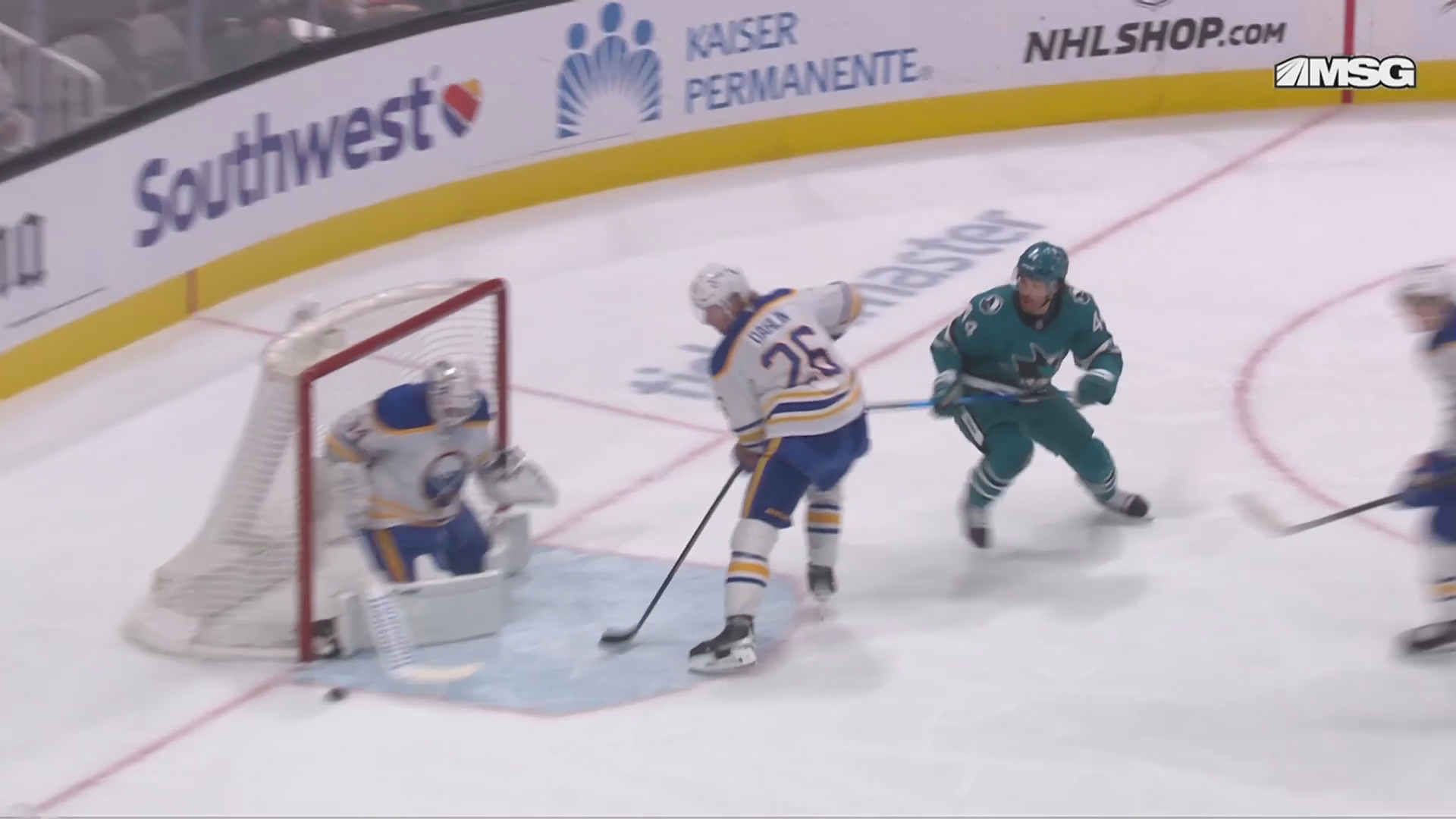 Lyon shuts out Sharks for 10th straight road win · Mar 19, 2026