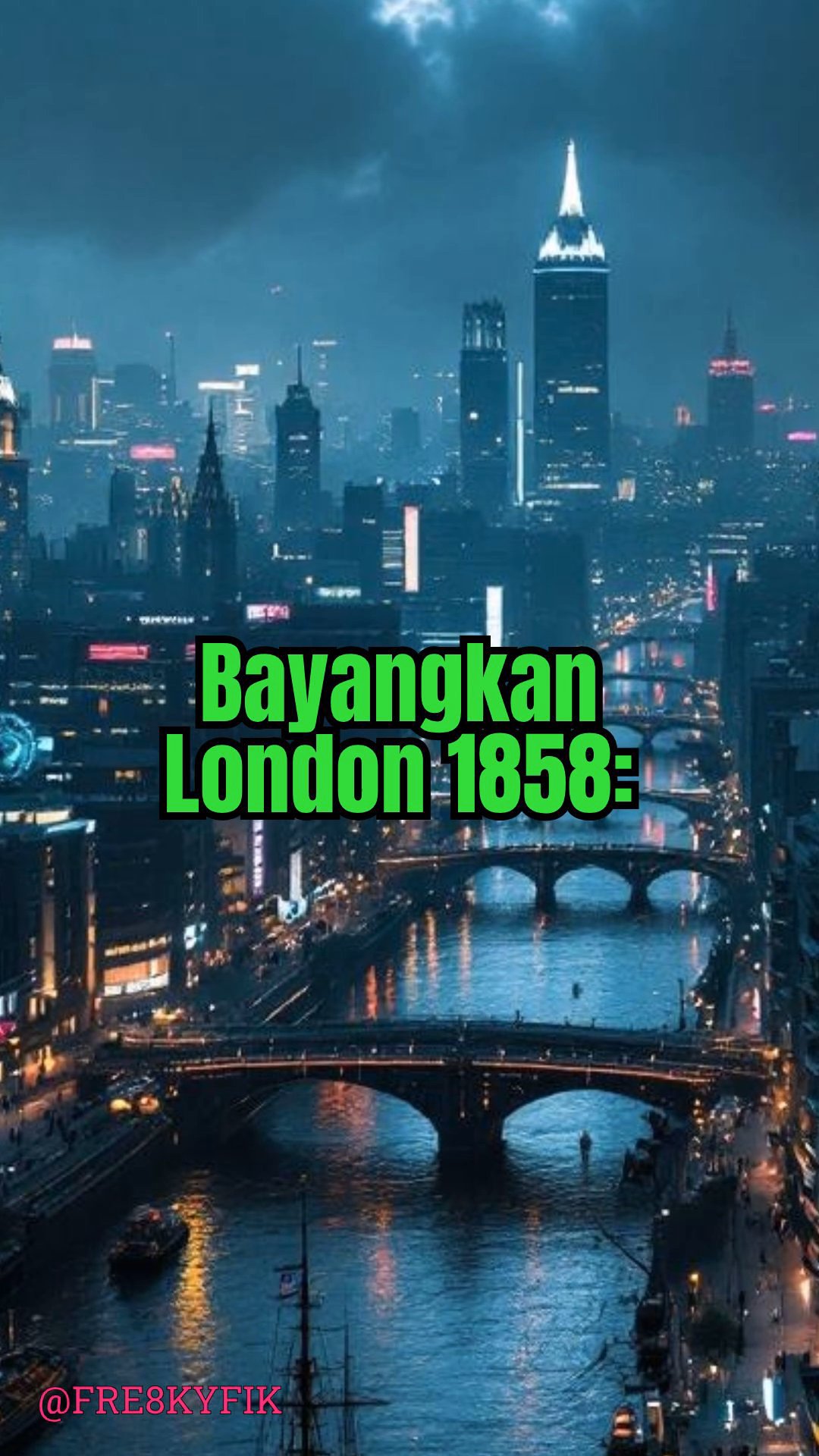 Bau Busuk Besar Tahun 1858: Ketika London Dikepung Limbahnya Sendiri
