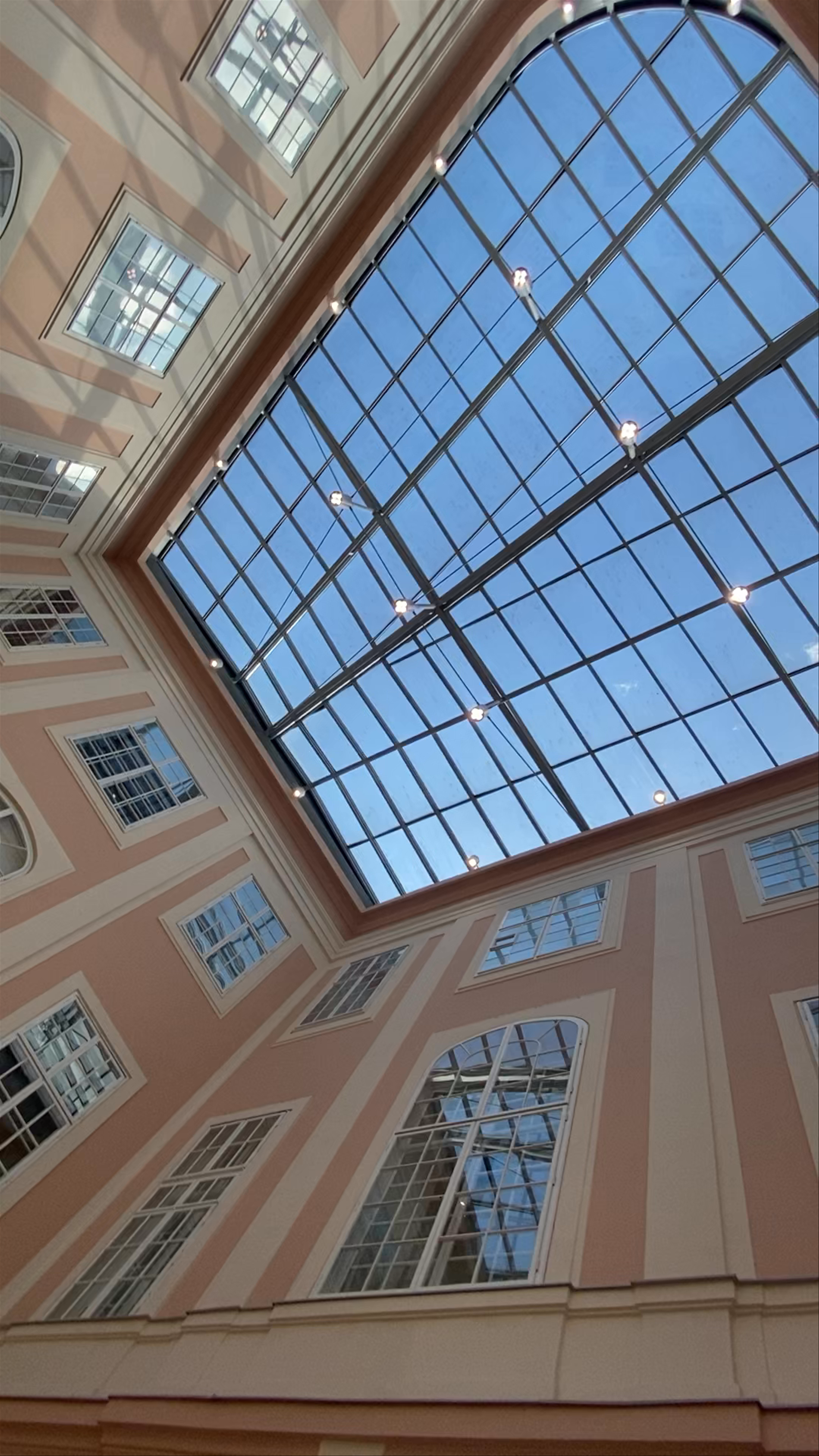 Albertina Museum Skylight: Light and Architecture in Vienna