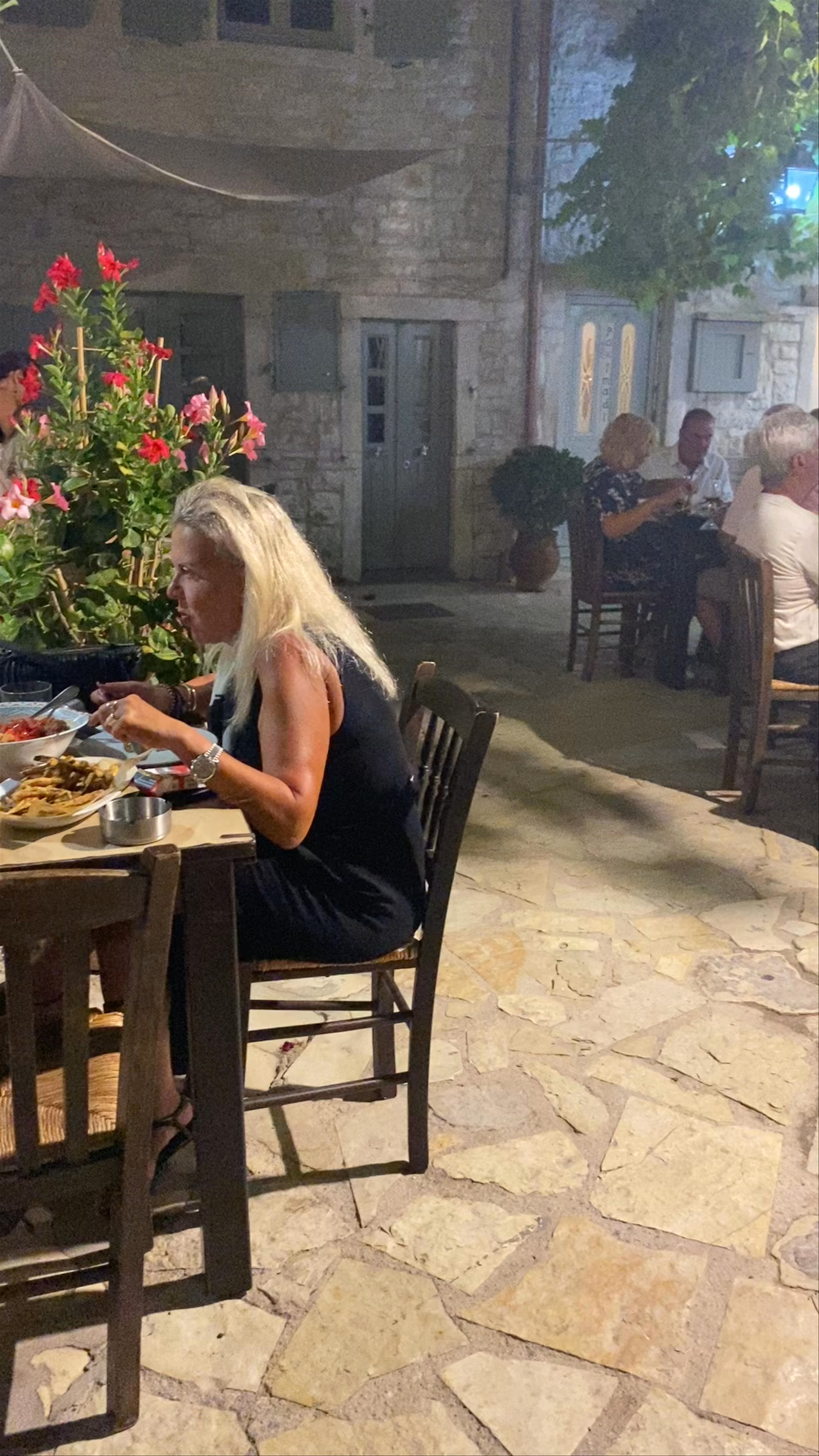 Evening Dining Charm in Lakka, Paxoi, Greece