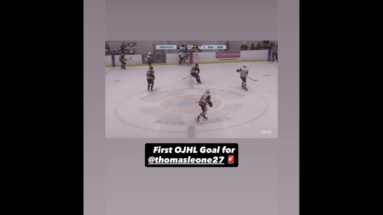 Thomas Leone's Offensive Highlights with Aurora Tigers