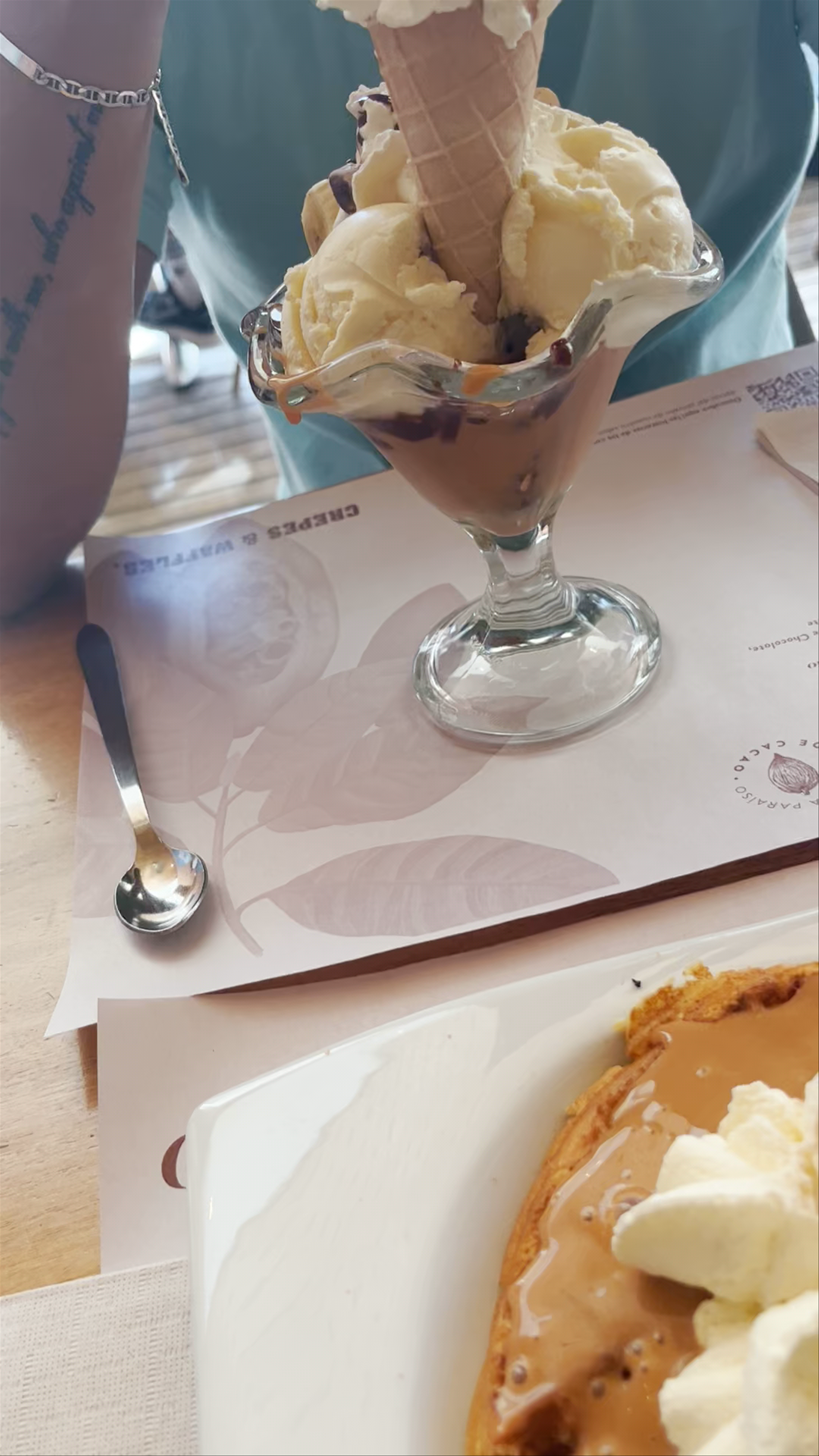 Sensory Delight at Crepes & Waffles in Medellín