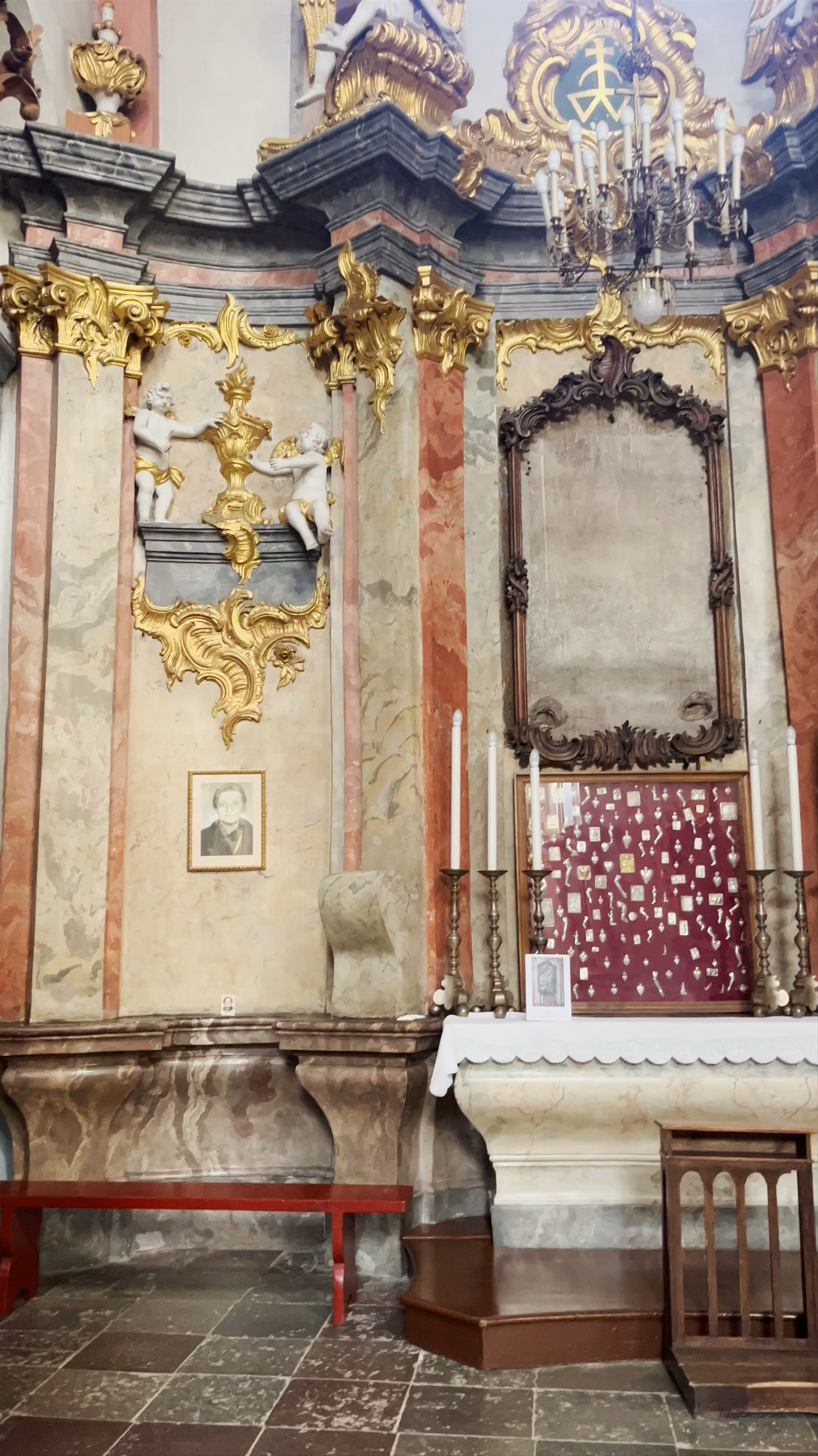 Baroque Splendor at the Church of the Ascension of the Blessed Virgin Mary, Vilnius