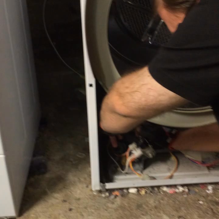 Phoenix Appliance Repair - Isaac of Phoenix Appliance Repair replaces the coils on a dryer. - Appliances & Repair Near Me