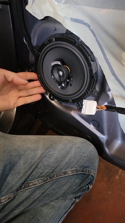 Bob's Car Audio & Electronics - Speaker installed at Bob's hanging on with 1 screw. That explains all the rattling in my door panel. - Car Stereo Installation Near Me - Torrance, California