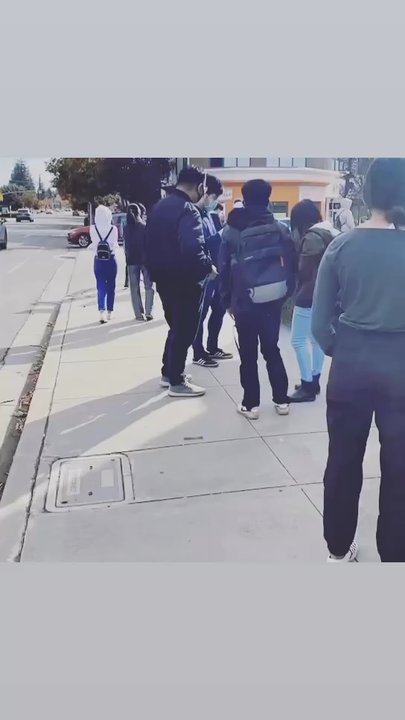 Teaspoon - Everyone in line #social distancing - Bubble Tea Near Me - Fremont, California