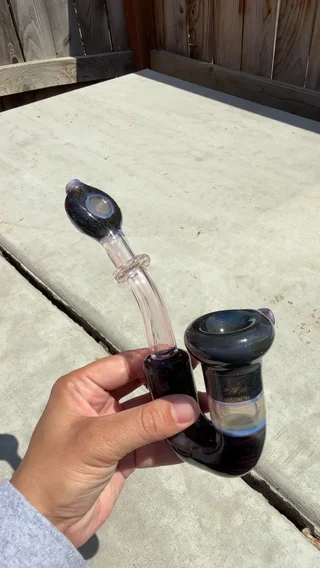 Preview pic of Sherlock pipe w/ 2 matching pendants
