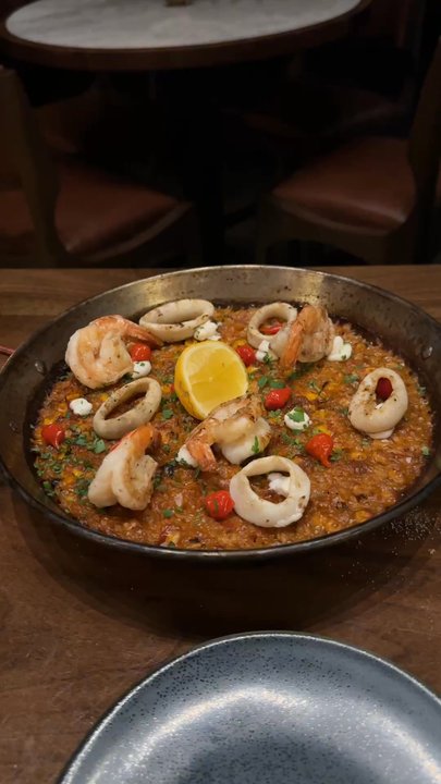 Bar Chica - Seafood Paella - Tapas Bars Near Me - Toronto, Ontario