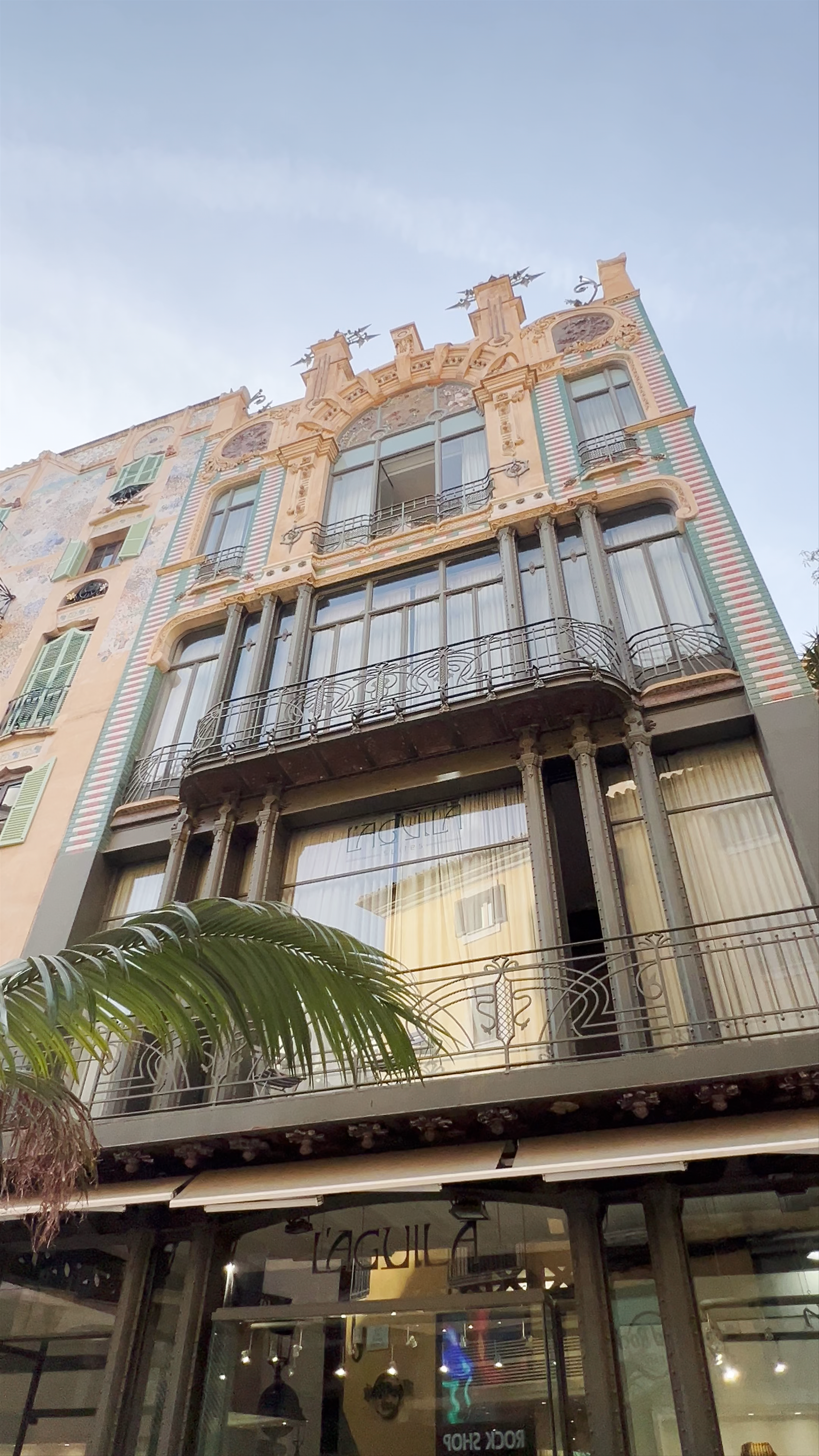Architectural Elegance: Can Forteza Rey Façade Tour in Palma, Spain