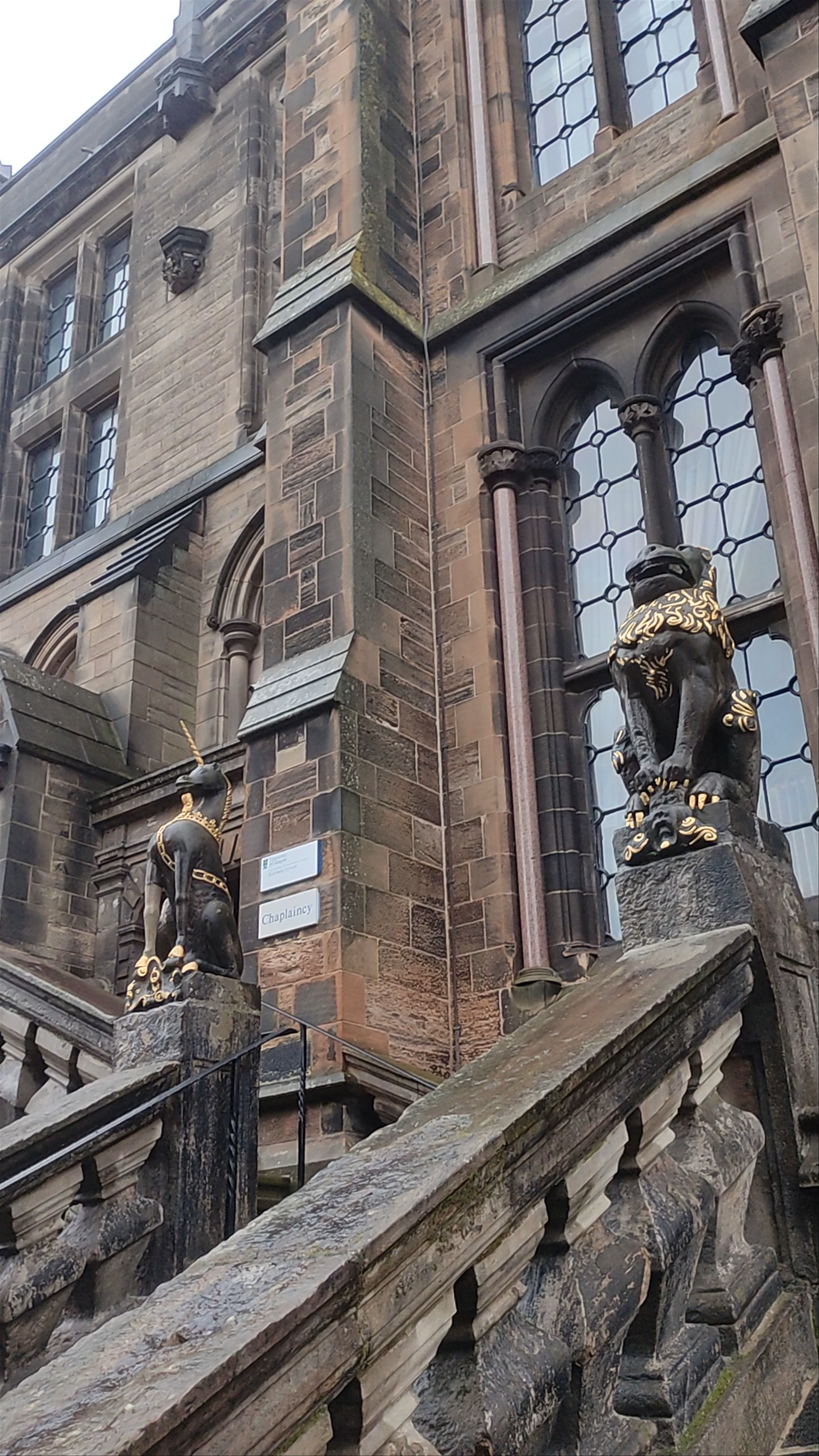 Historic Gothic Architecture at University of Glasgow