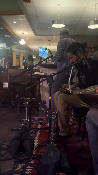 Cafe Voltaire - Some  ice music after regular hours... - Coffee & Tea Near Me - Gainesville, Florida