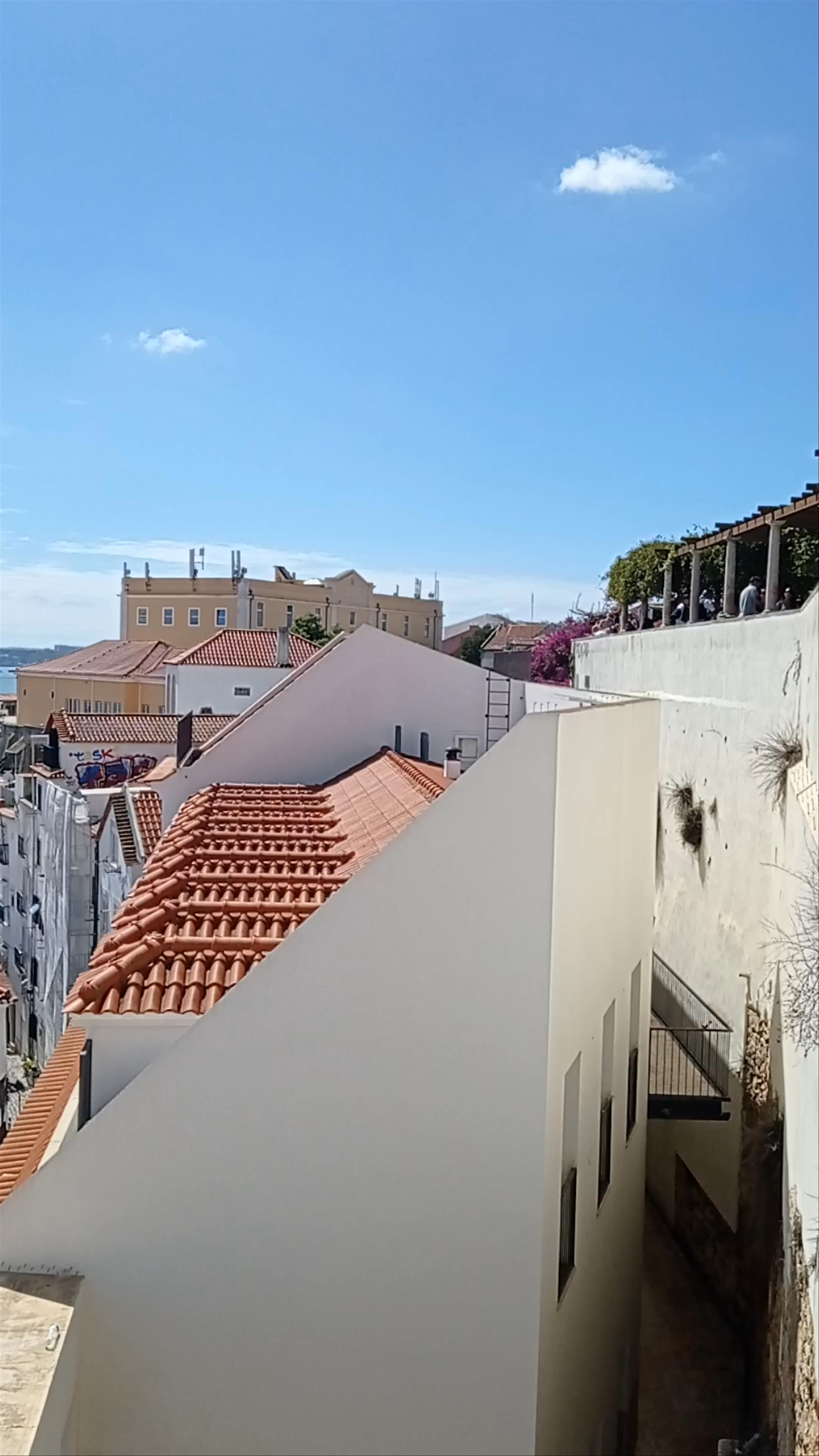 Miradouro das Portas do Sol: Scenic Views of Lisbon's Rooftops and Tagus River