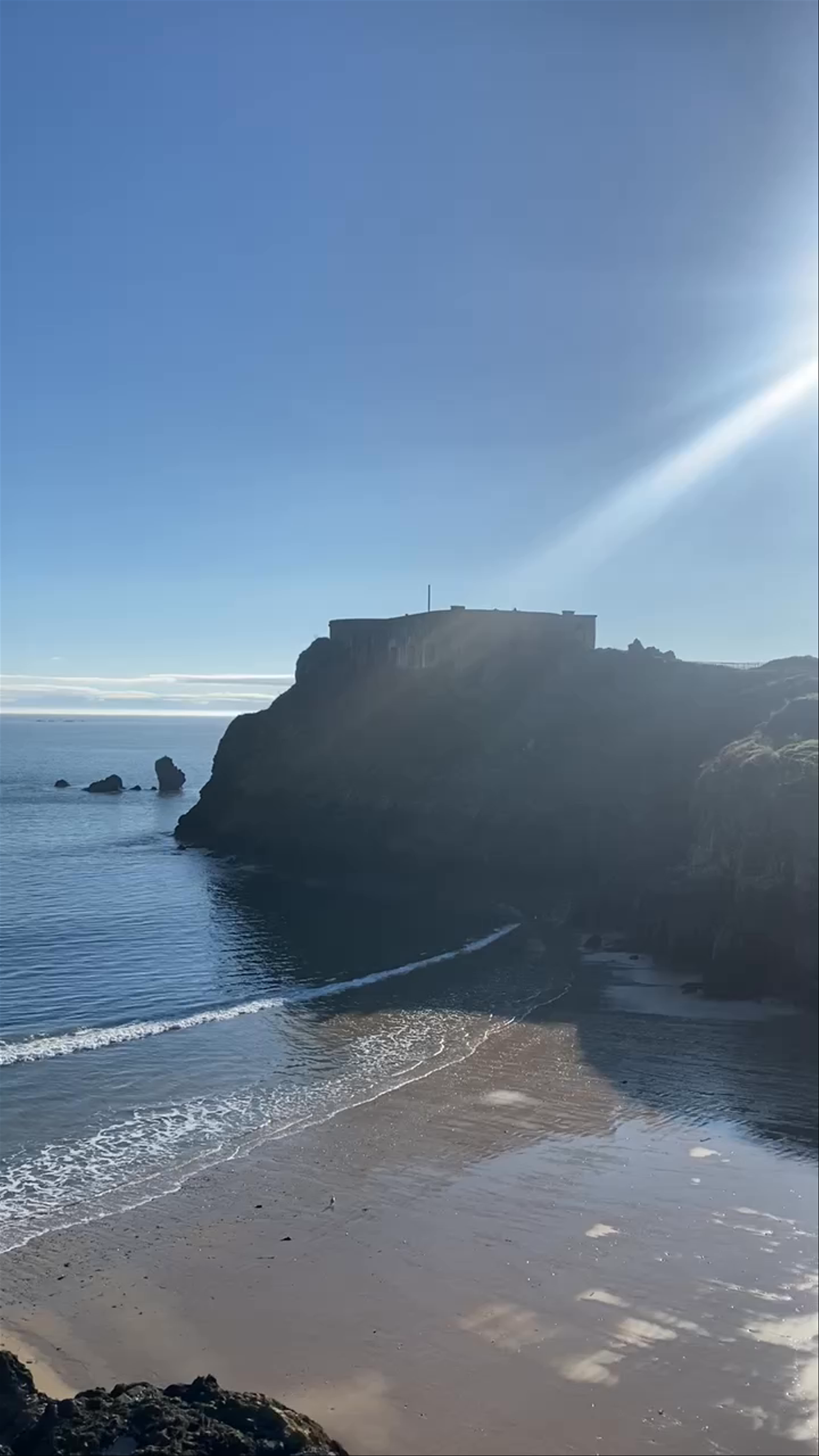St. Catherines Island and fort