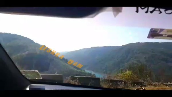 Photo of Leshka Dam The blue 