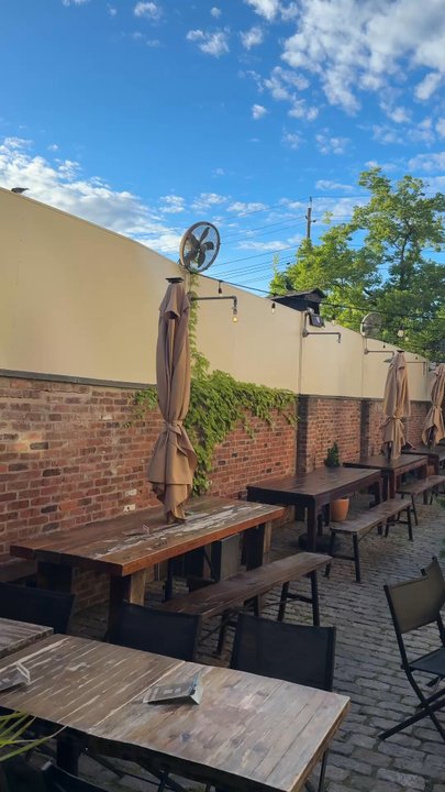 The Hoboken Biergarten - Food was lukewarm and drink too icy, but the staff was amazing. Cozy, beautiful, baby-friendly spot. I'd come back for the vibe and service. - Beer Bar Near Me - Hoboken, New Jersey