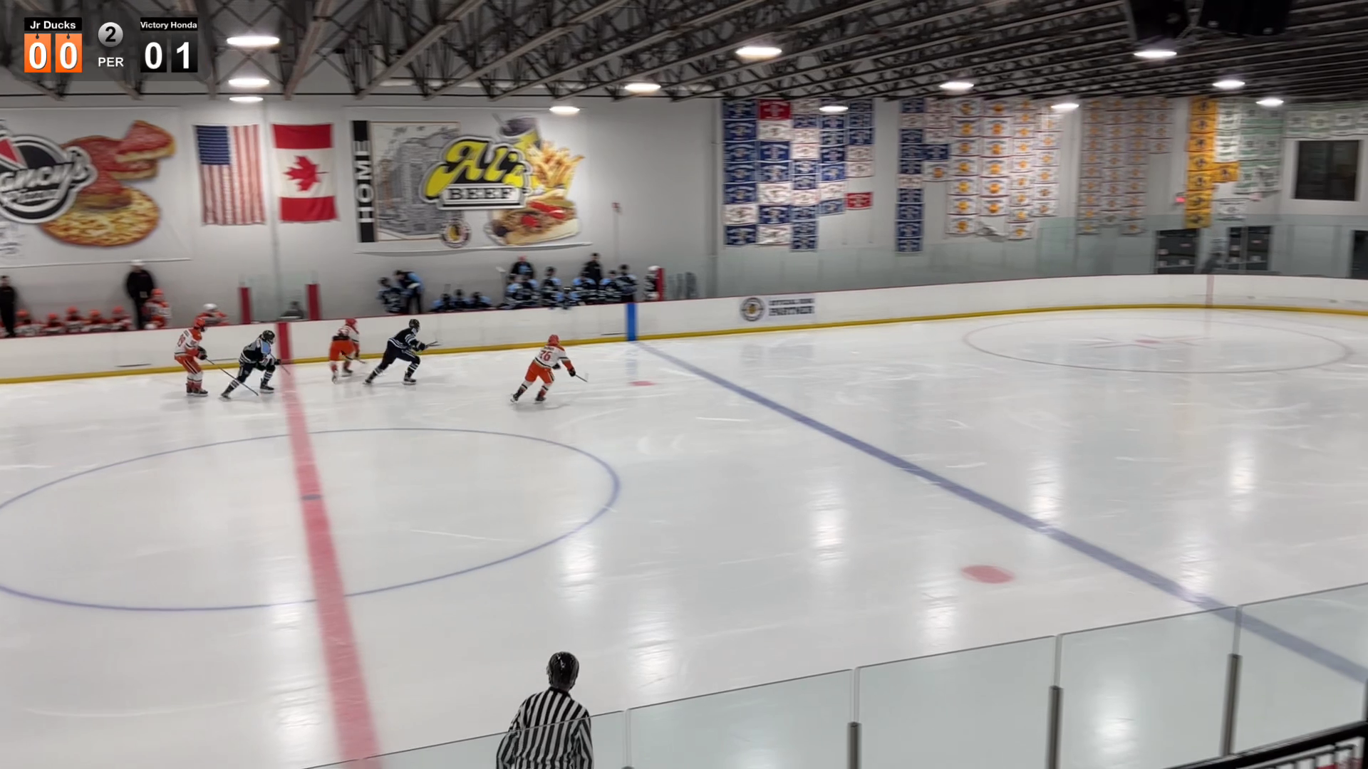 Defensive 2v1 break up