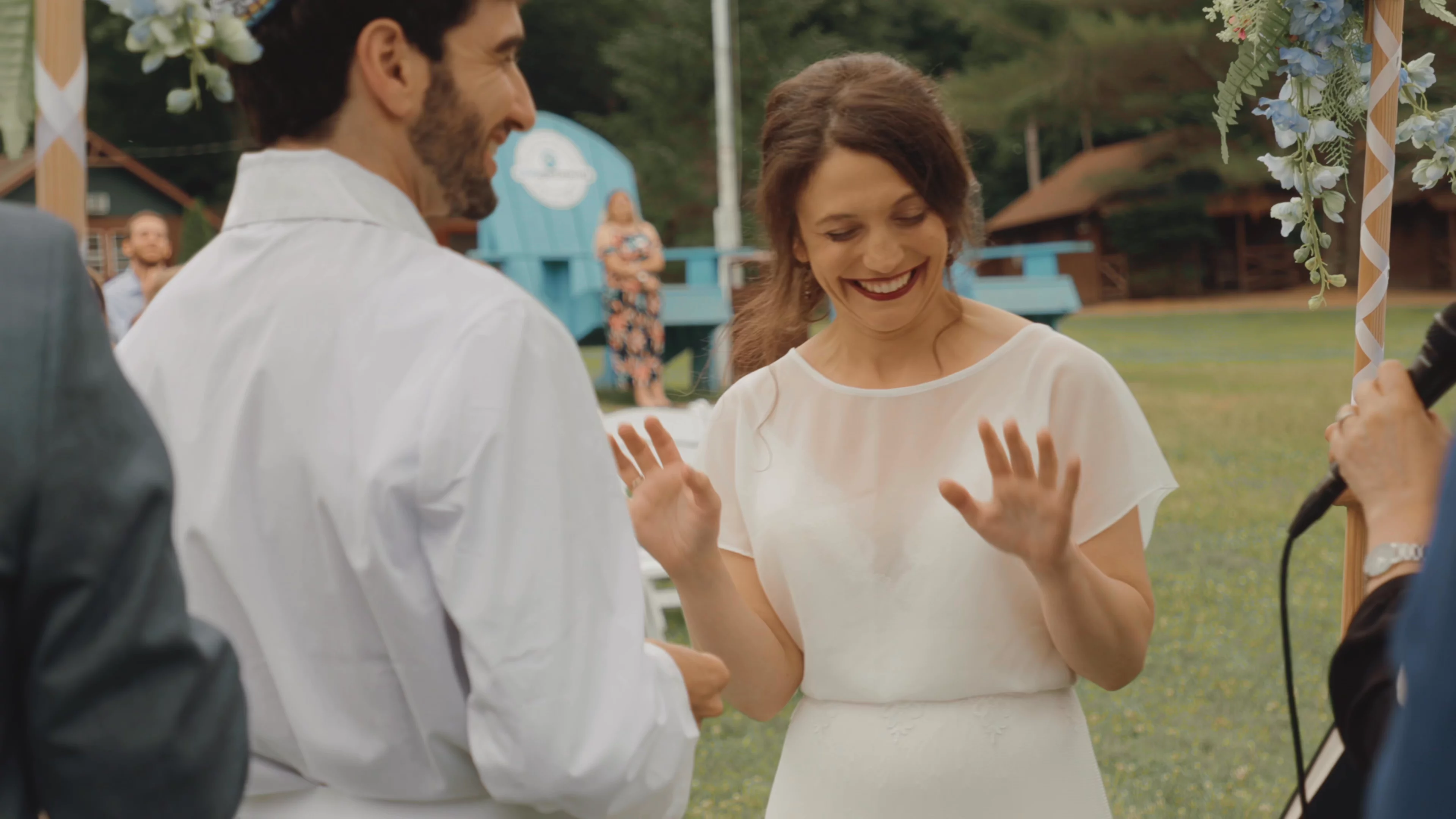 Club Getaway wedding film still — Kent, CT