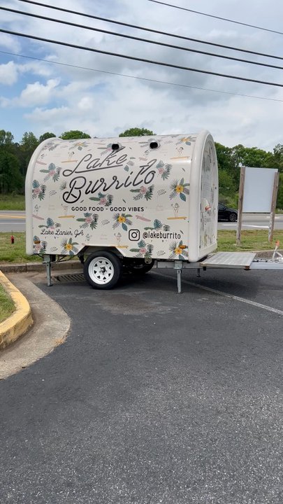 Lake Burrito - Trailer outside - Tacos Near Me - Cumming, Georgia