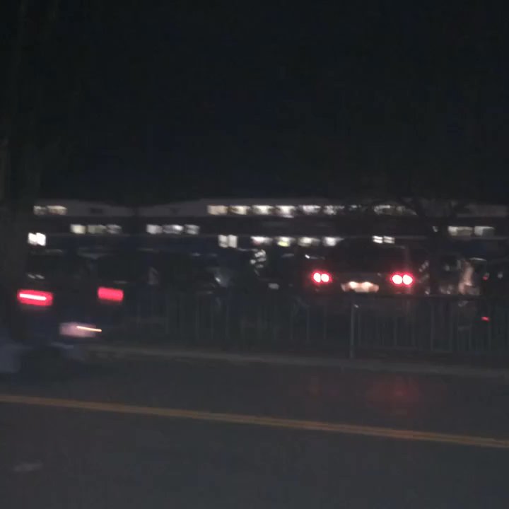 ACE Train Station - ACE leaving at night - Train Stations Near Me - Pleasanton, California