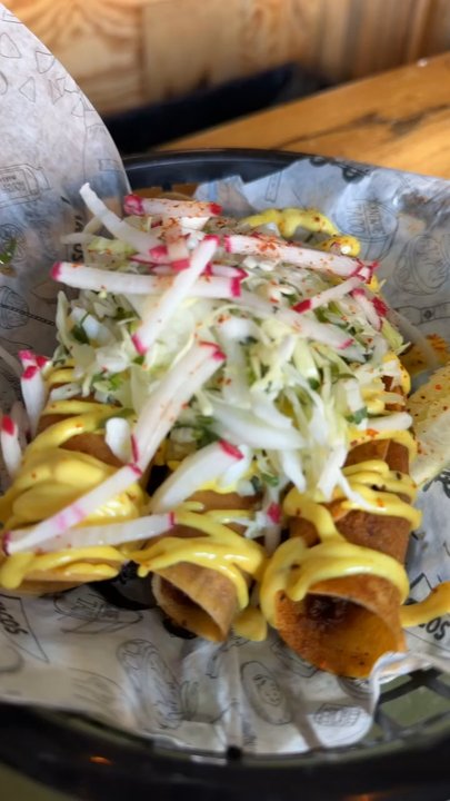 Antique Taco - Crab and Shrimp Flautas - Bars Near Me - Chicago, Illinois