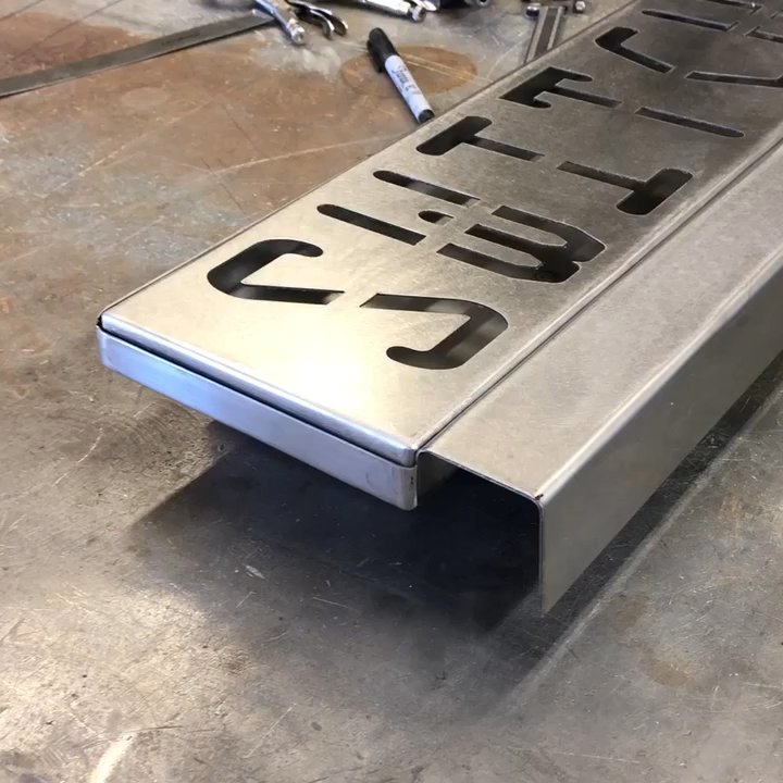 Del Rey Designs - Custom stainless steel drip tray for bar service. - Metal Fabricators Near Me - Fallbrook, California