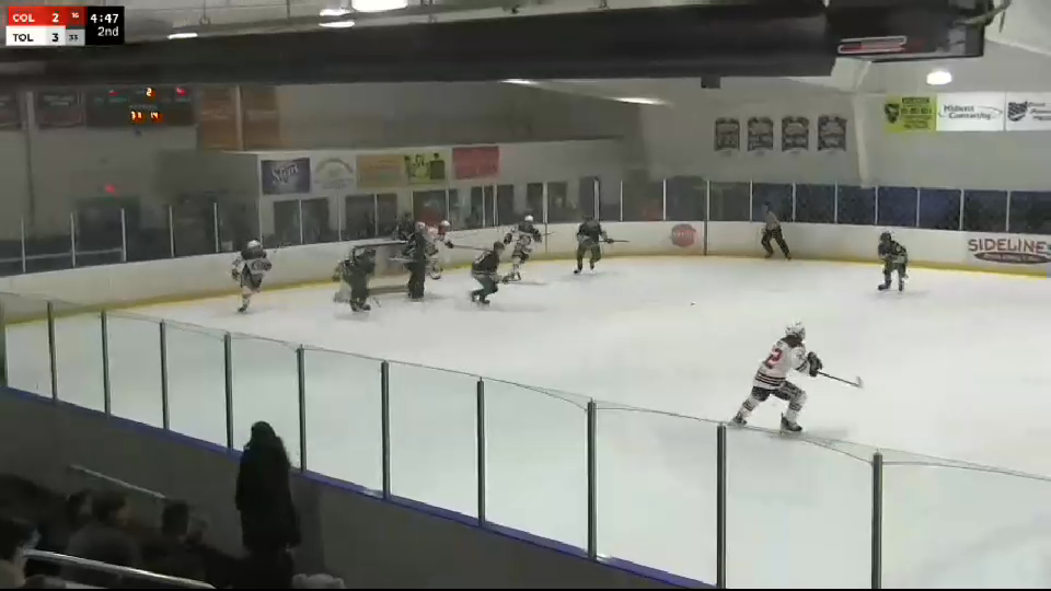 Carter Holbrook's Impressive Tip-In Goal for the Mavericks
