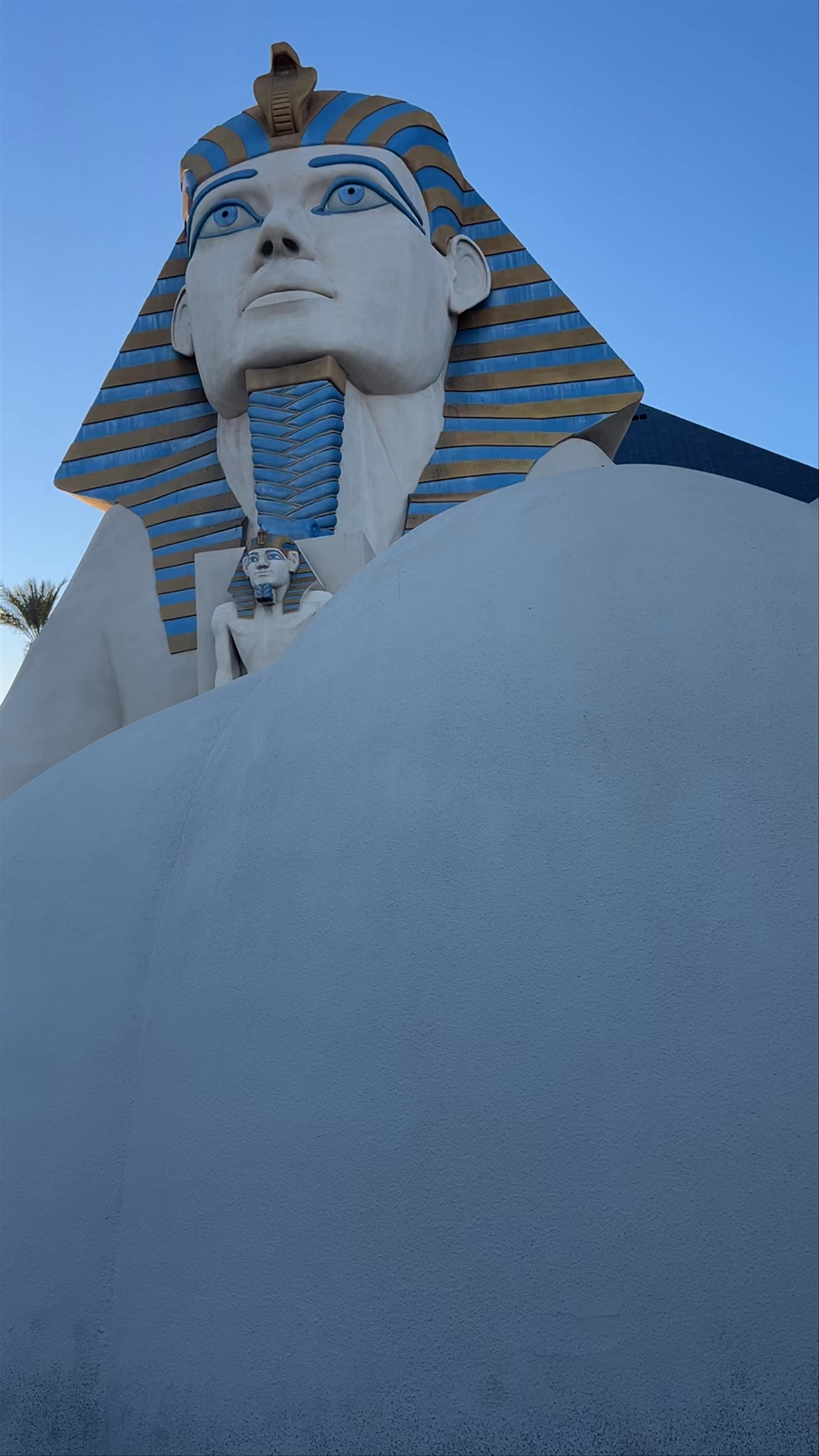 The Iconic Luxor Hotel & Casino Sphinx Statue in Las Vegas