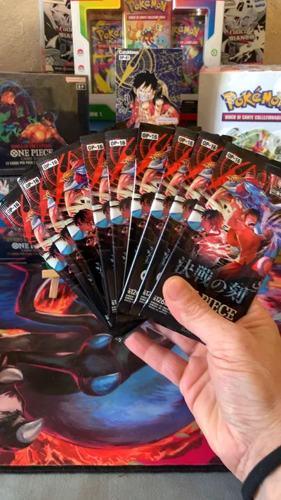 Bandai One Piece Card Game Op-16 Booster Pack image 1