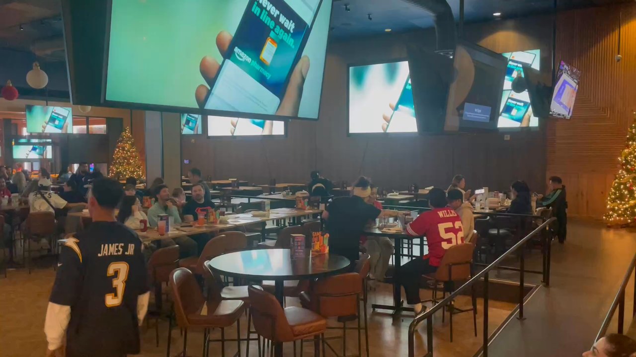 Dave & Buster's Orange - Over 50 people waiting for these tables.... - American Near Me - Orange, California