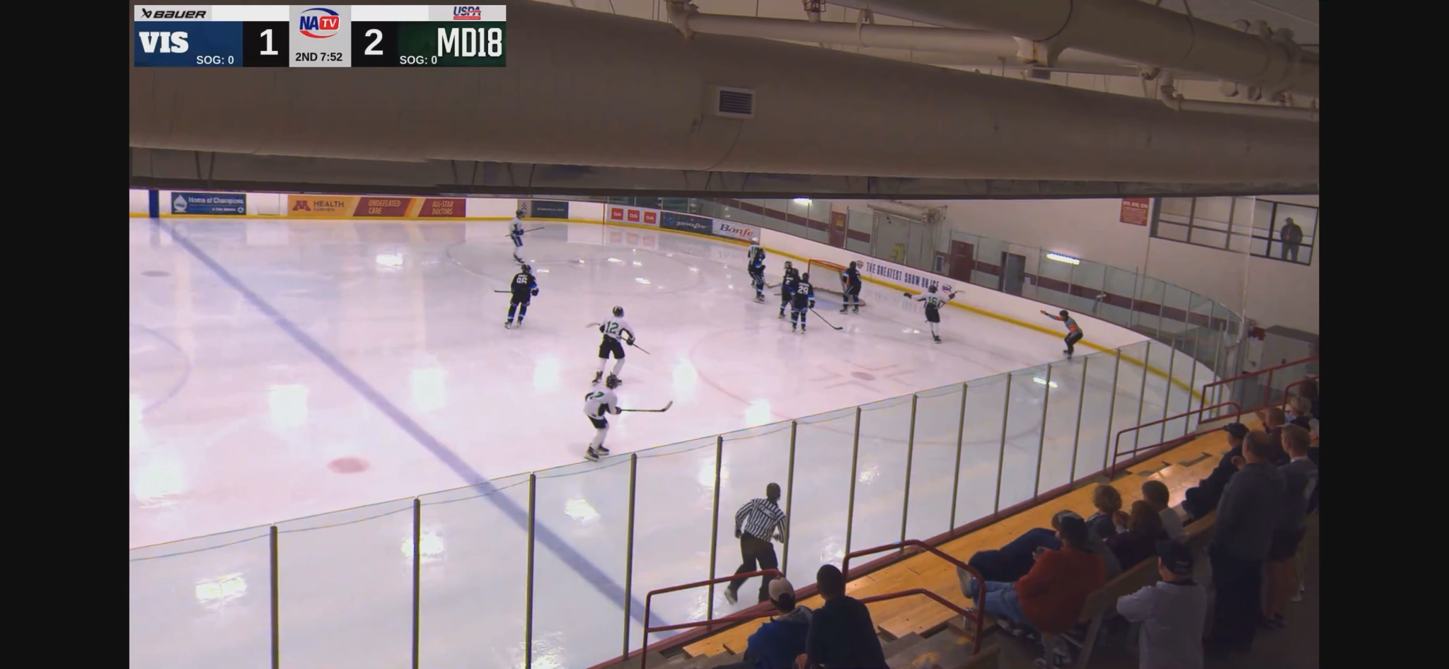 Brody Ososki Backdoor Goal