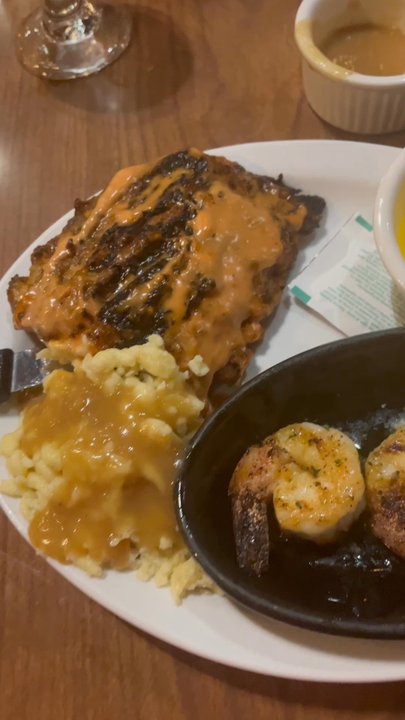 Kaiserhoff - Ribs  Shrimp & spatzel with gravy - American Near Me - New Ulm, Minnesota