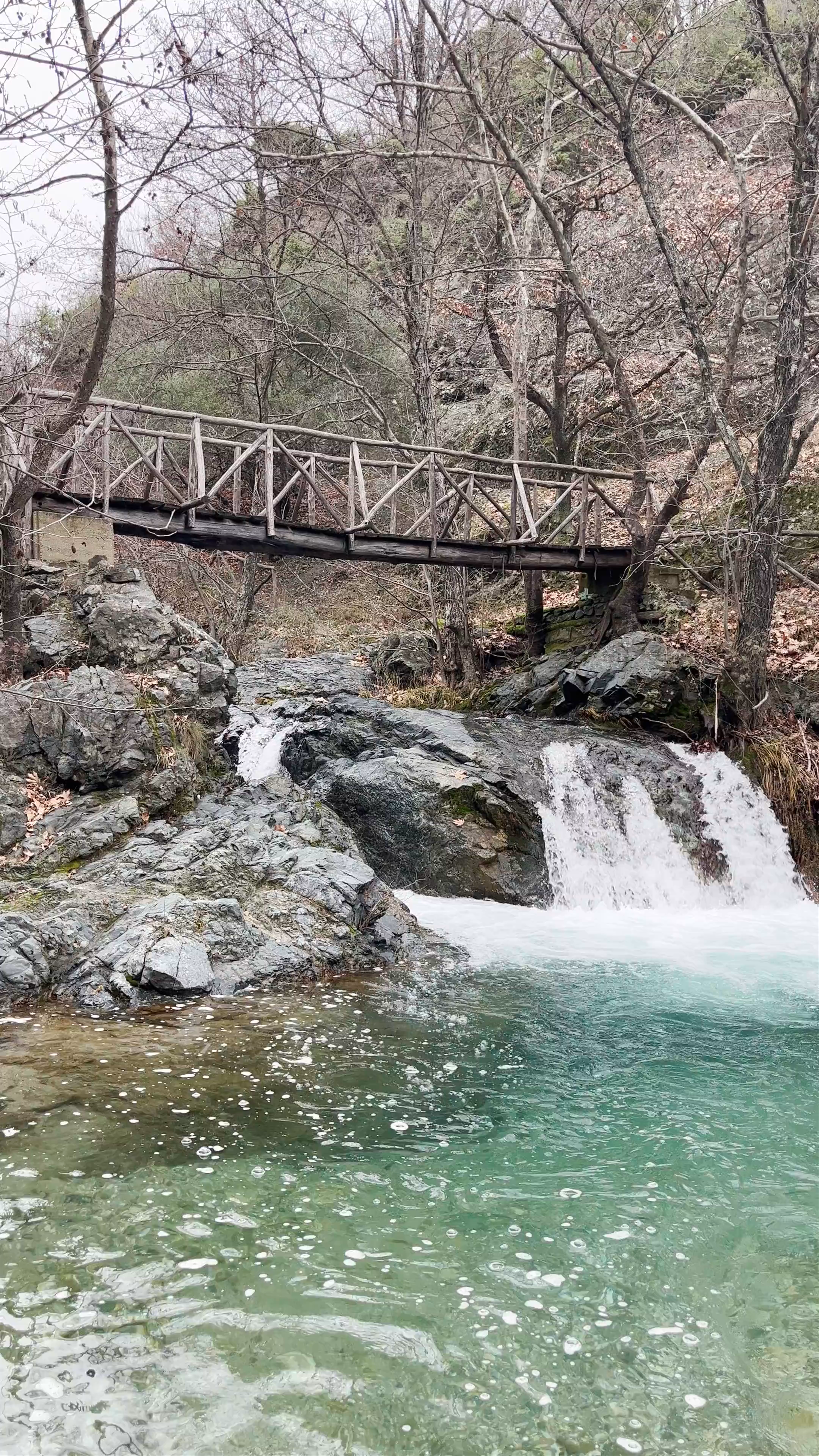 Ξύλινη γέφυρα