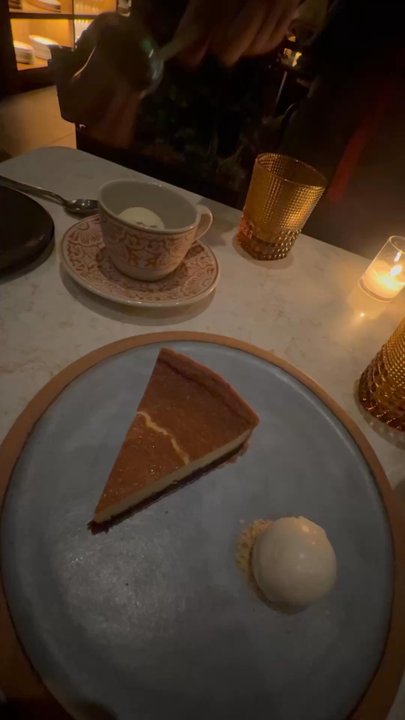 Dandelion - Dessert was just ok. The cake was a little too hard - Mediterranean Near Me - Westport, Connecticut