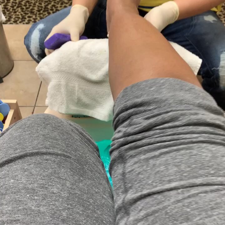 Top Nails - Pedicure chair lifts to allow you to rest your feet while they scrub the bottoms. - Nail Salons Near Me - Southfield, Michigan