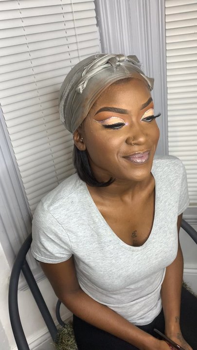 TheWhyteCanvas - Client wearing a Goddess Glam - Makeup Artists Near Me