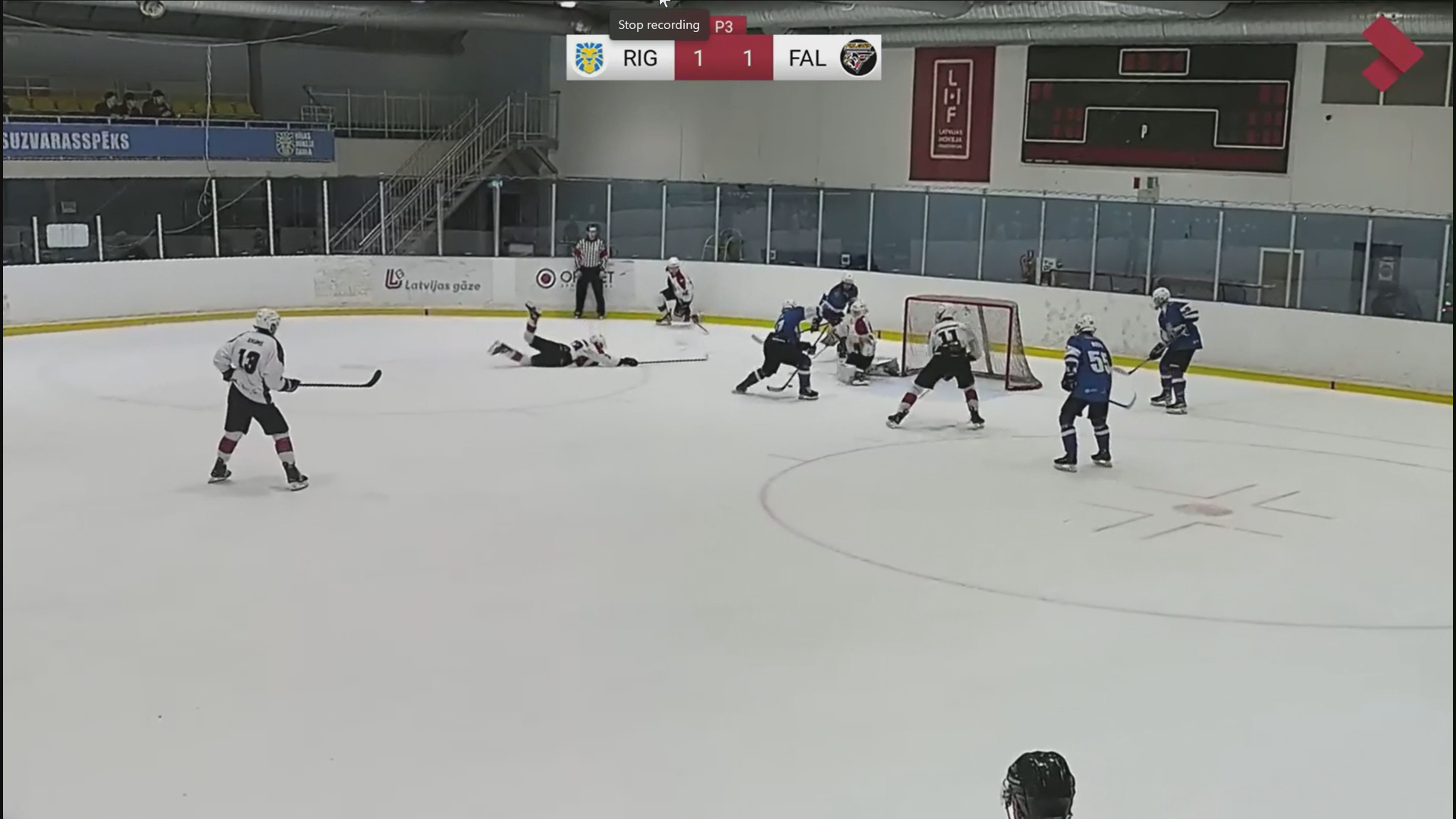 Ricards Misins  #37 in RigaU17Latvia2 Playoff Victory