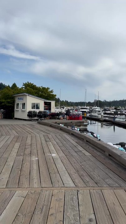 Waterfront Adventures - View of general area with jet skis - Paddleboarding Near Me - Kirkland, Washington
